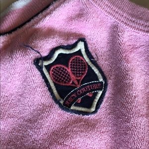 Juicy Couture pink terry “tennis dress” size 8